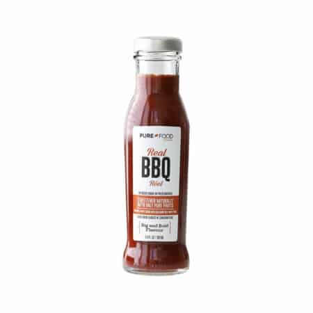 Føde Martin Luther King Junior Kompliment Real BBQ Sauce by Pure Food by Estee - GTFO It's Vegan