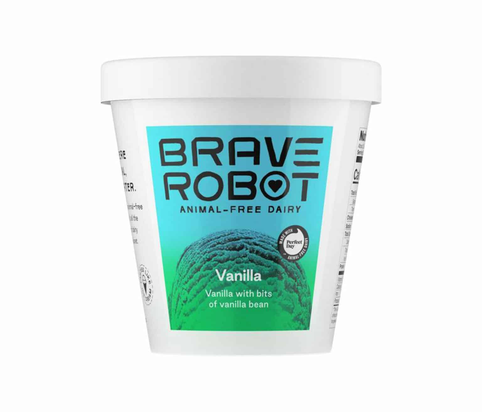 brave robot ice cream stock