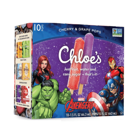 Cherry & Grape Avengers Pops by Chloe's