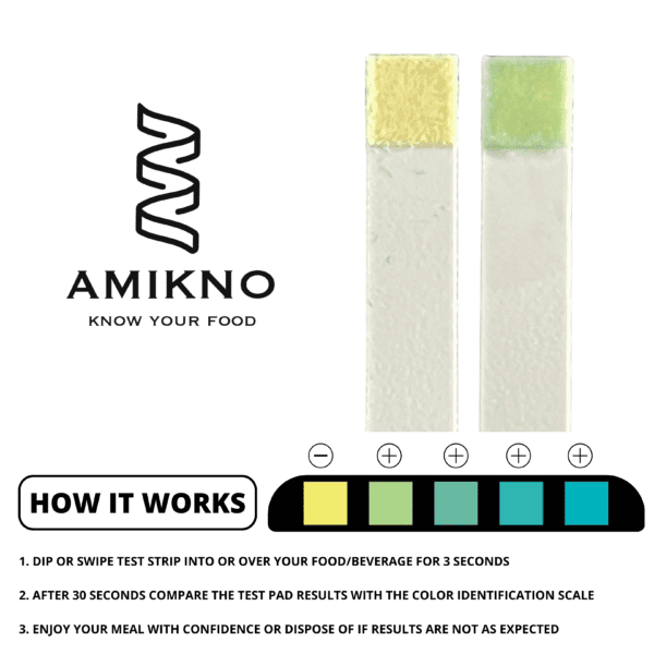 how it works amikno test strips
