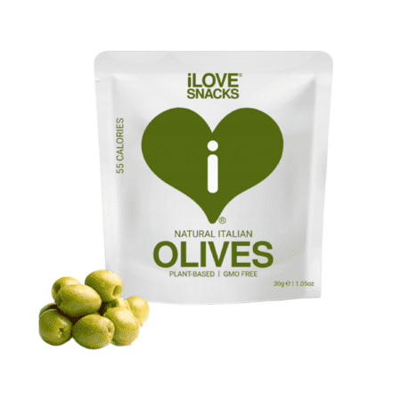 Natural Italian Olives by iLOVE Snacks