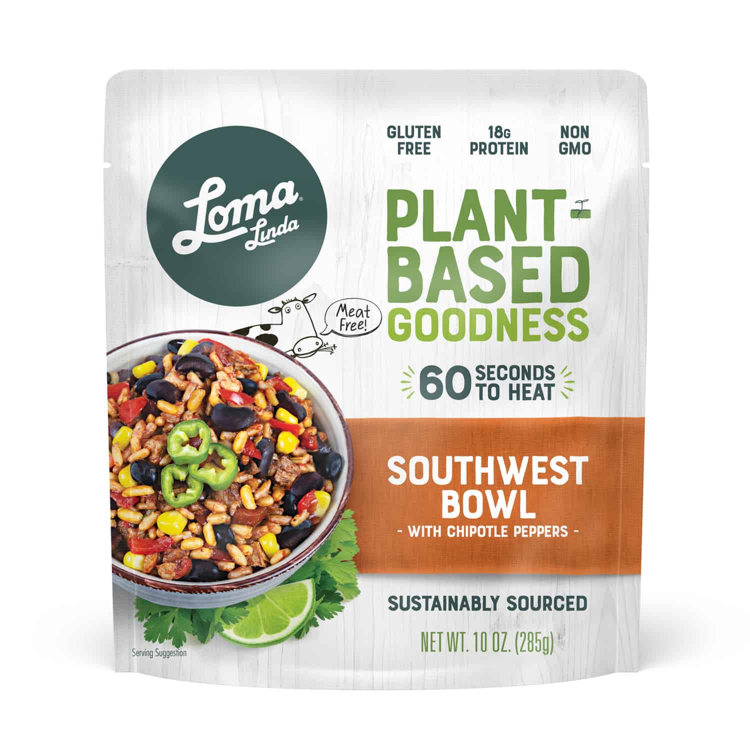 Southwest Bowl with Chipotle Peppers by Loma Linda - GTFO It's Vegan