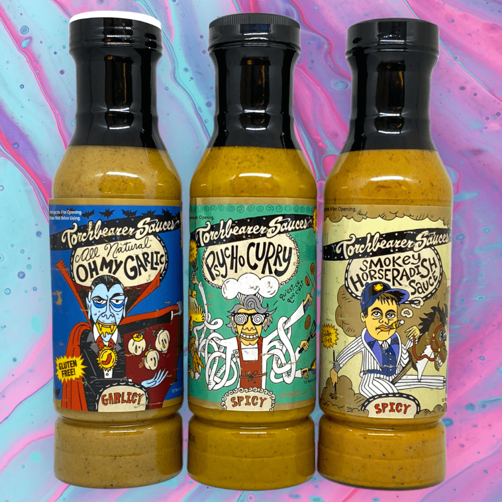 Sauce Lovers Trio By Torchbearer Sauces Gtfo Its Vegan 4437