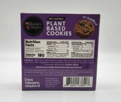 Deanna's Delights® Oatmeal Raisin Cookies