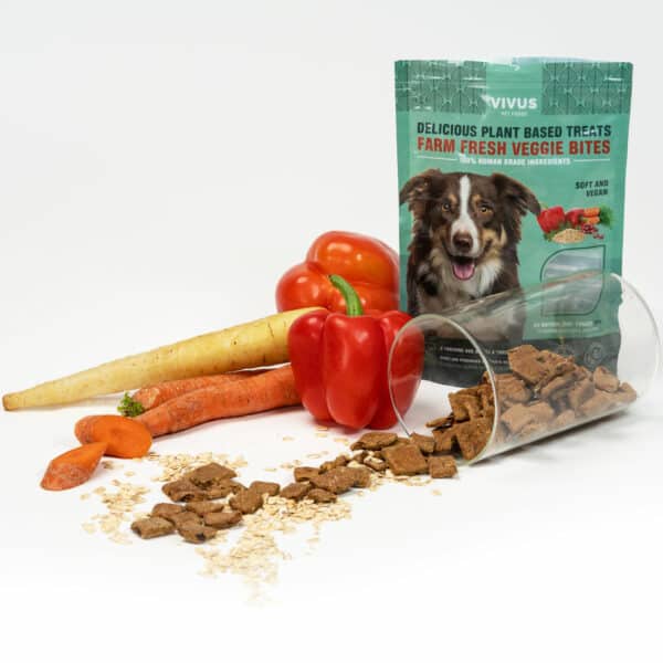Vivus Pets Vegan Dog Treats Farm Fresh Veggie Bites