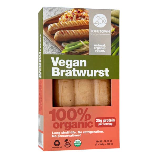 Organic Bratwursts by TofuTown