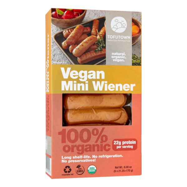 Wiener Style Vegan Sausage