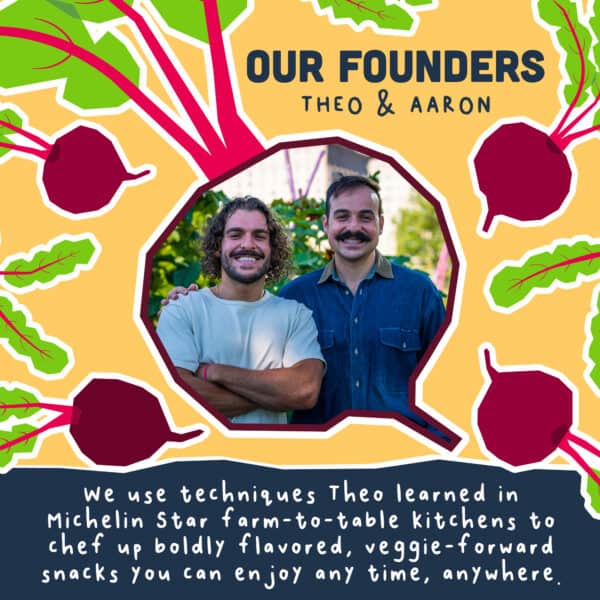 Our founders: Theo Mourad and Aaron Brodkey