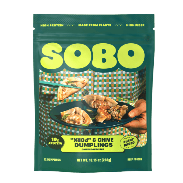 Sobo Foods Chinese “Pork” & Chive Dumplings